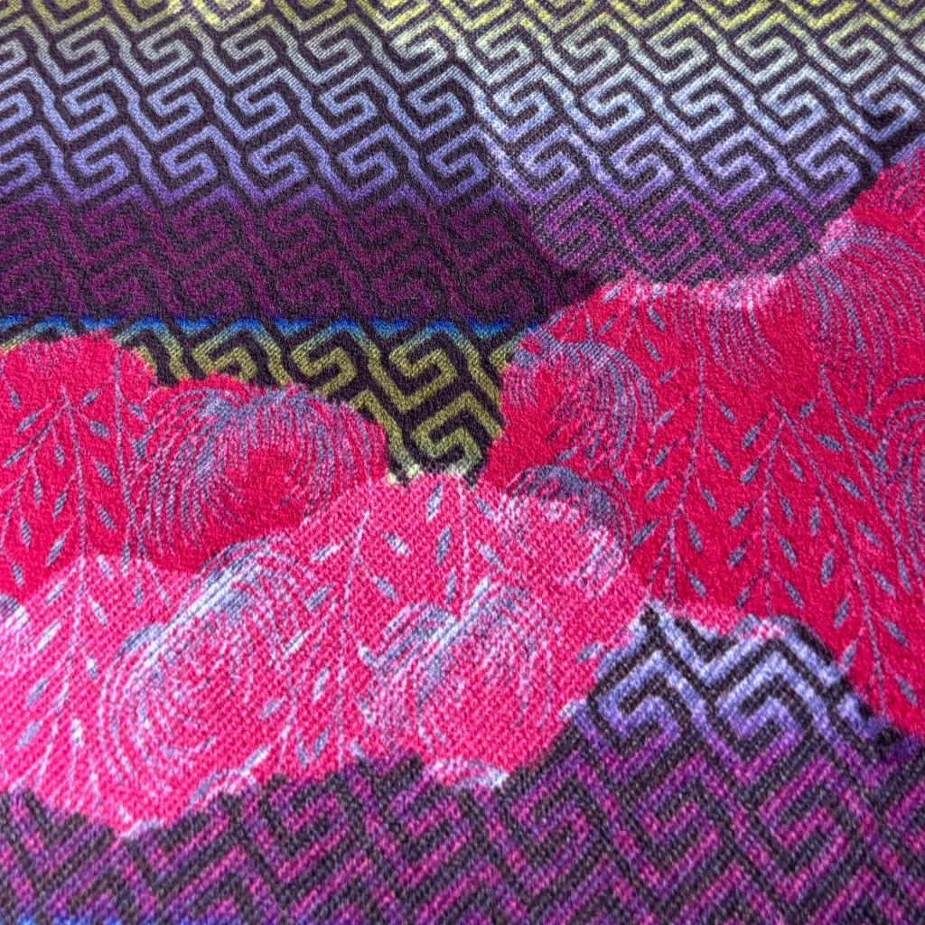 Fabrics-Fuchsia Cloud