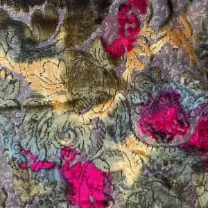 Fabric-Darkly Vibrant Damask