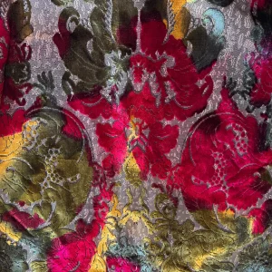 Fabric-Darkly Vibrant Damask