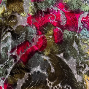 Fabric-Darkly Vibrant Damask