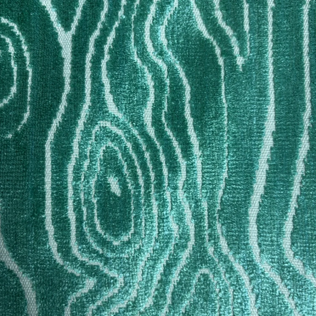 Fabric - Green Wood Grain