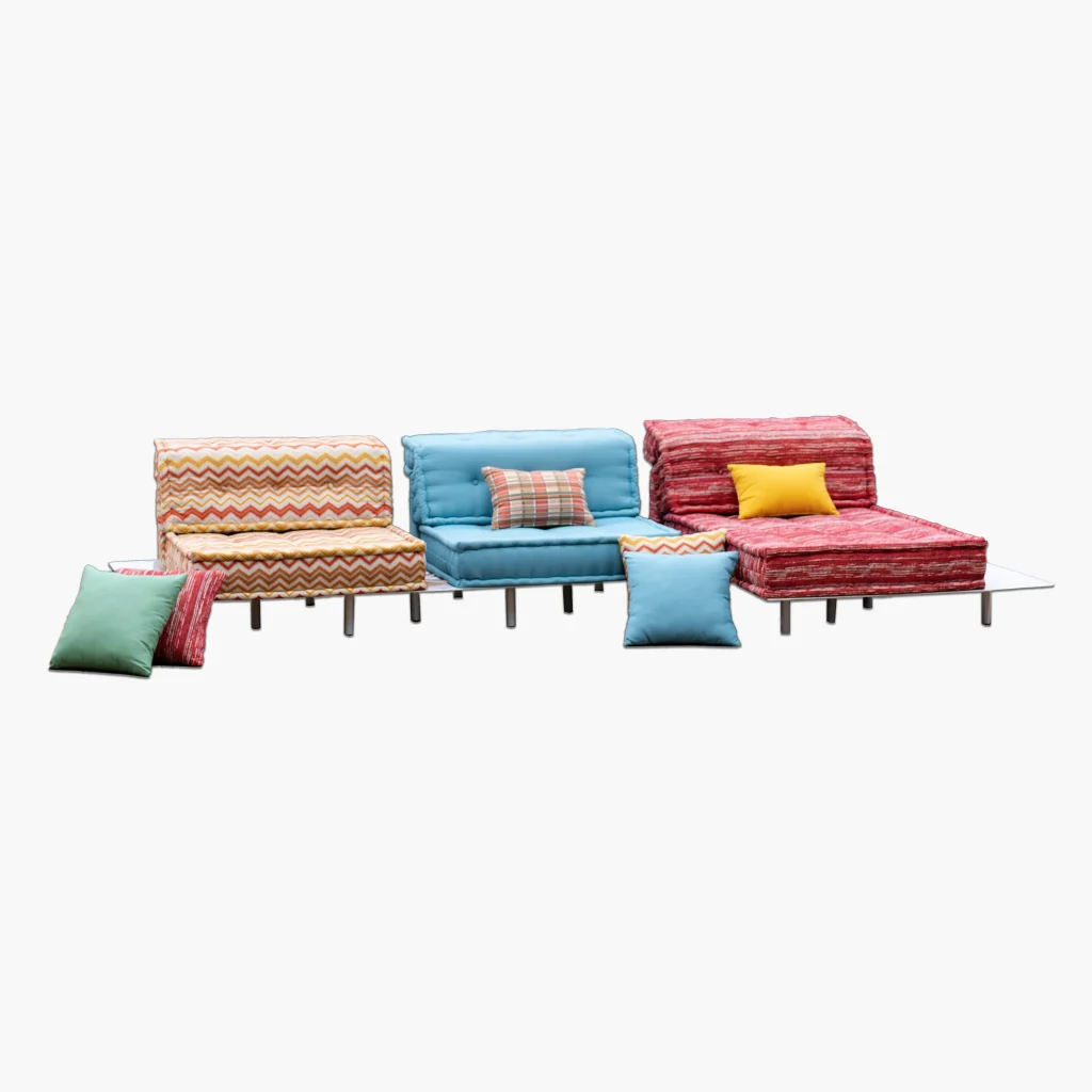 Outdoor Mah Jong Sofa Set: Lex
