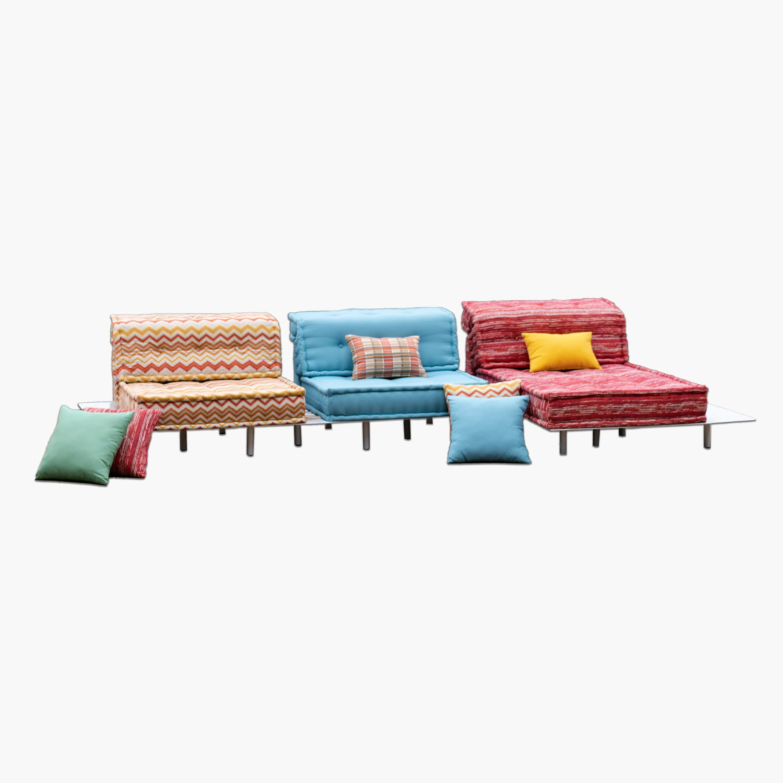 Outdoor Mah Jong Sofa Set: Lex