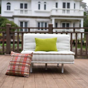Outdoor Mah Jong Sofa Set: Ash