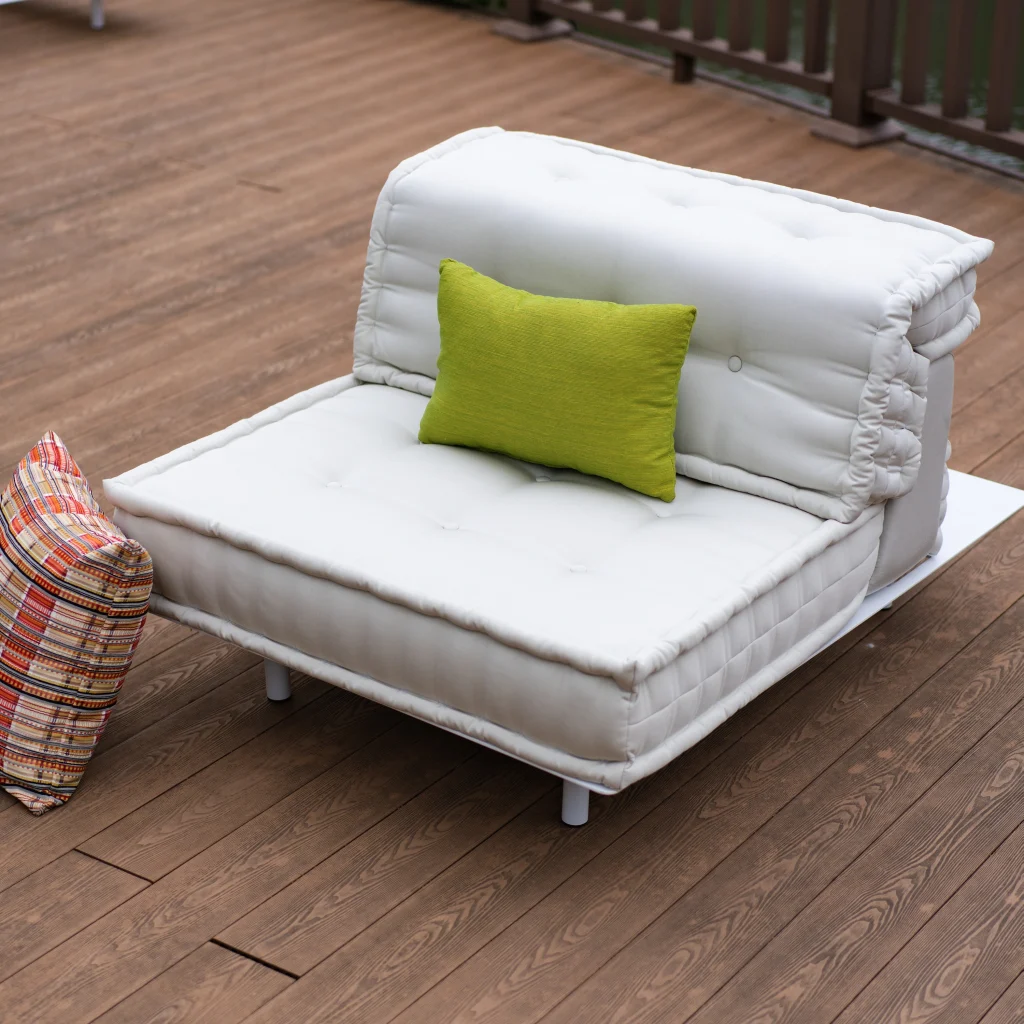 Outdoor Mah Jong Sofa Set: Ash