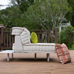 Outdoor Mah Jong Sofa Set: Ash