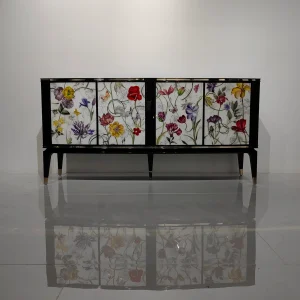 Inlay Furniture - Secret Garden Sideboard (White)