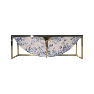 Crystal Inlay Furniture: Blue Butterfly Sideboard