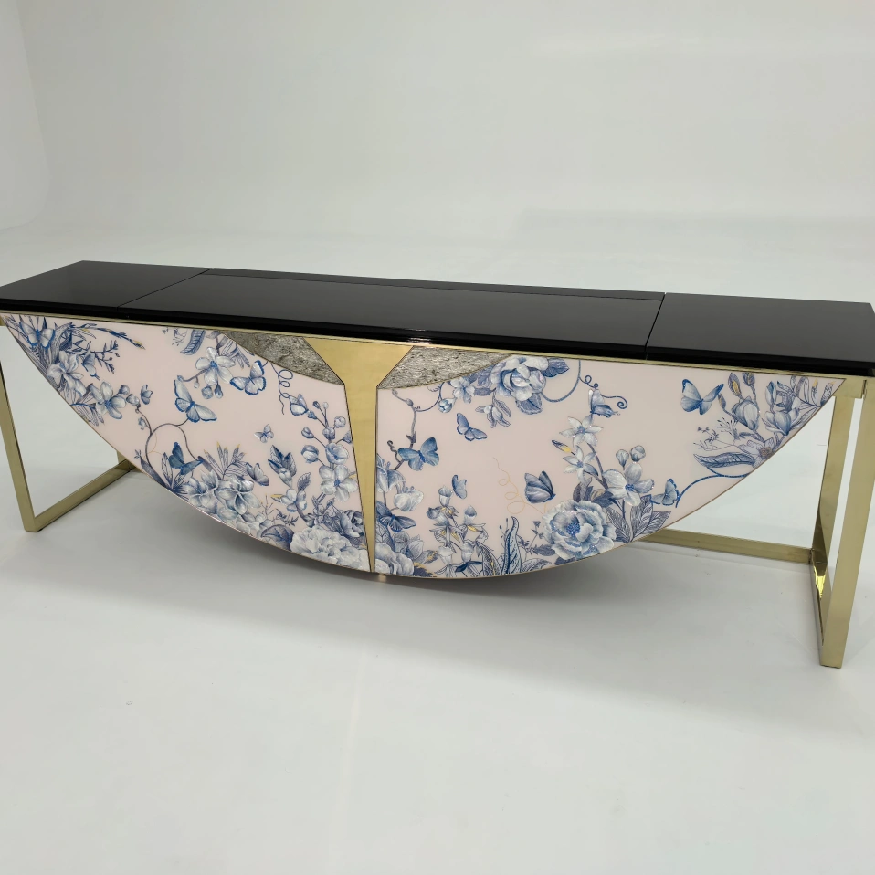 Inlay furniture-Blue Butterfly Sideboard