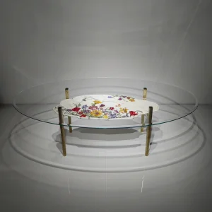 Inlay Furniture - Secret Garden Table (White)