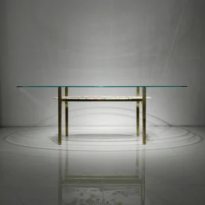 Crystal Inlay Furniture: Secret Garden Table (White)