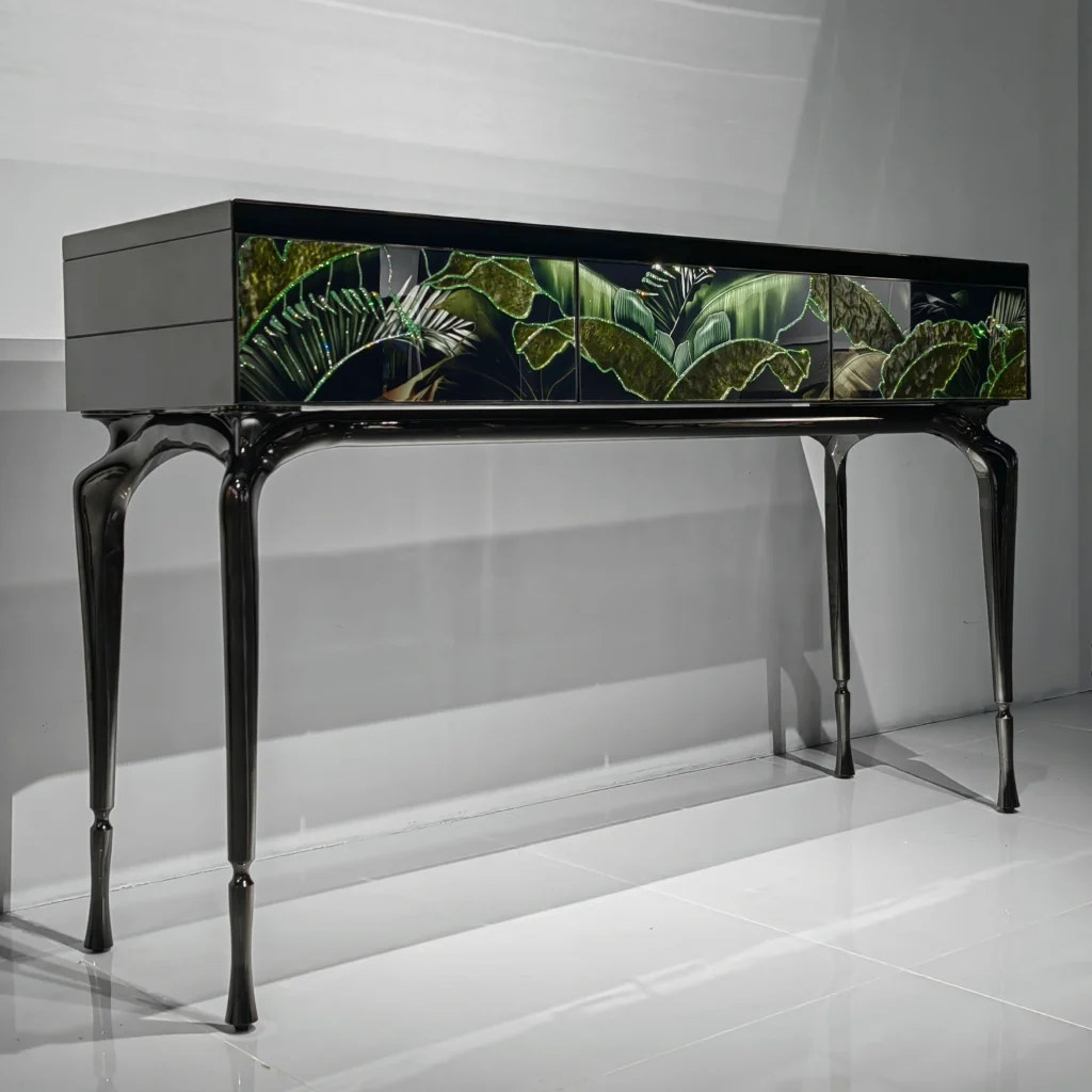 Inlay furniture- Green Season Console Table