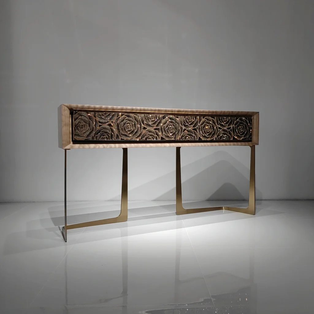 Inlay furniture - Camellia Console Table
