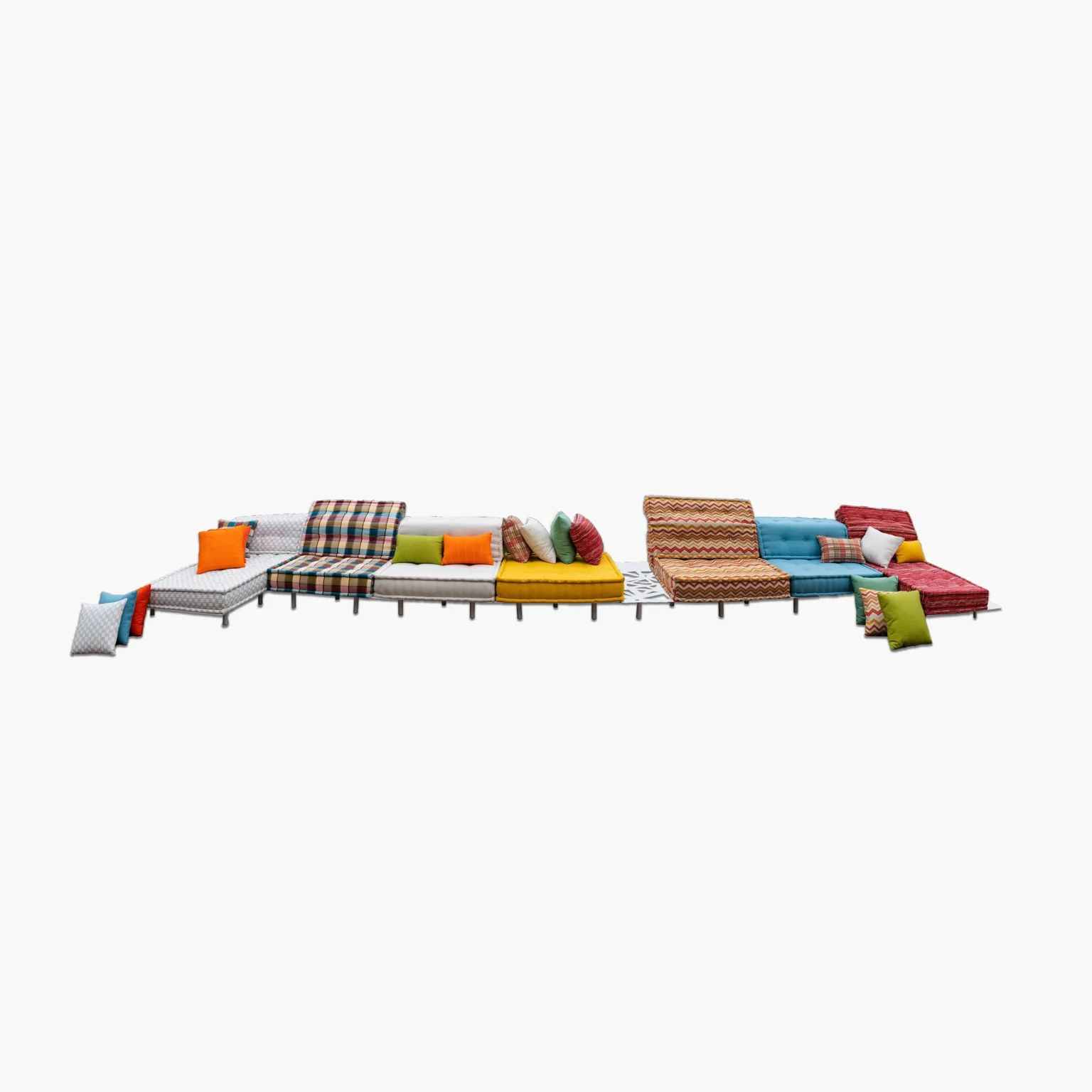 Outdoor Mah Jong Sofa Set: Iris