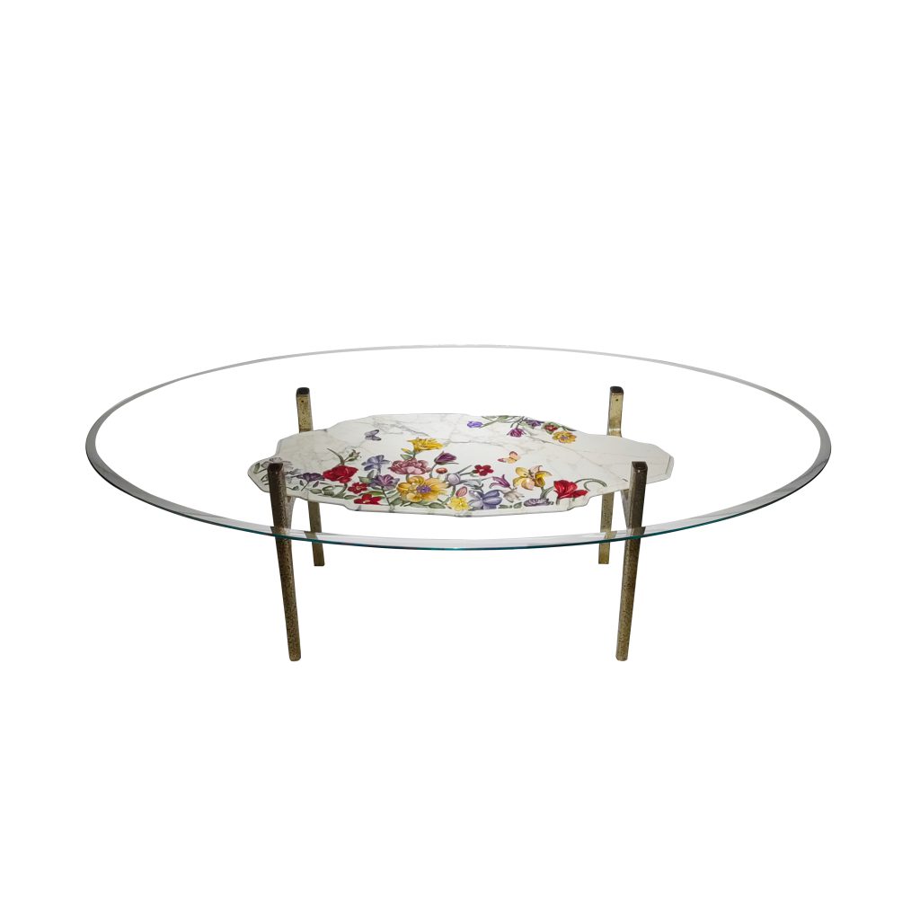 Inlay Furniture - Secret Garden Table (White)