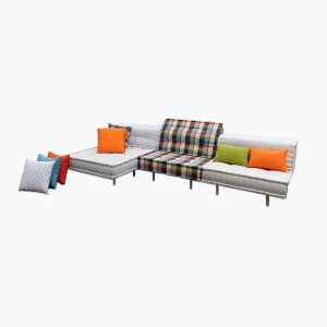 Outdoor Mah Jong Sofa Set: Rex