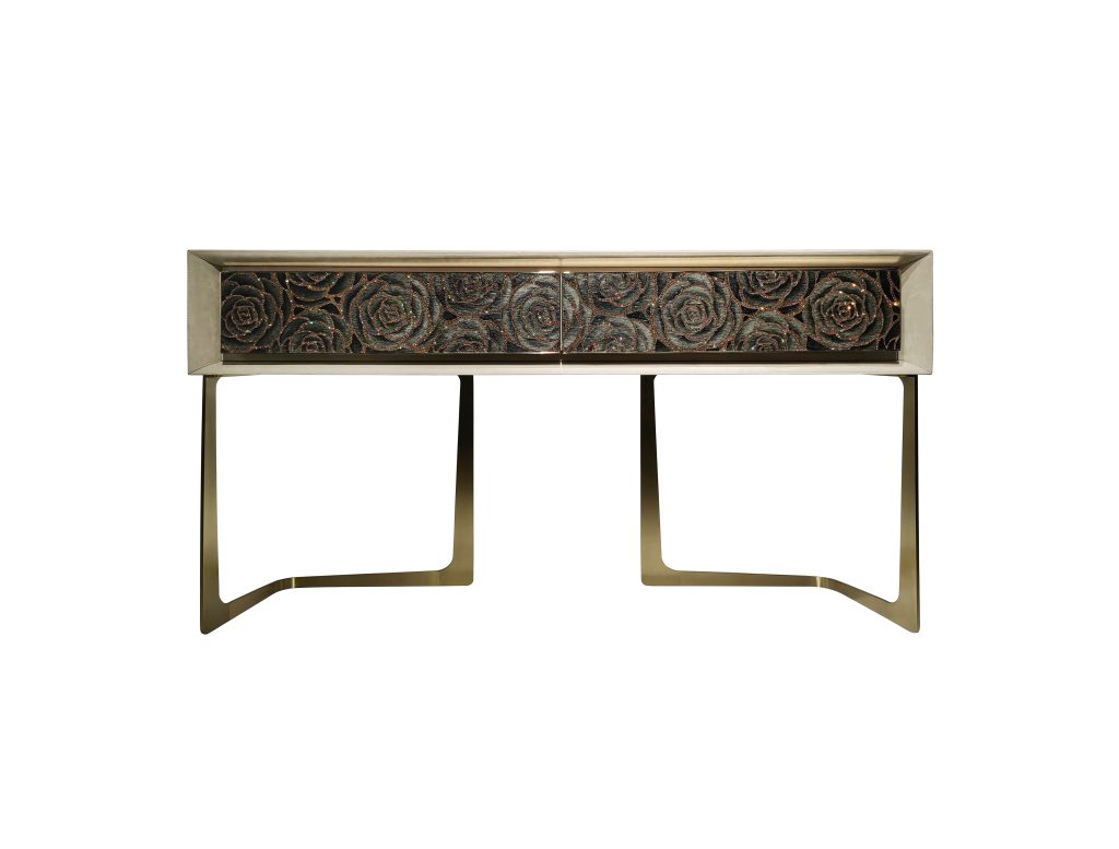 Inlay furniture - Camellia Console Table