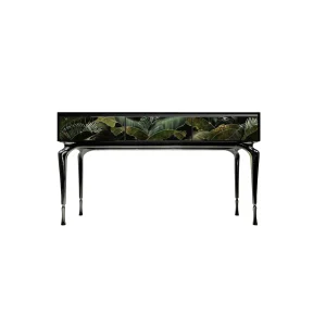 Crystal Inlay :Green Season console Table