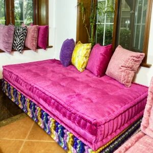 French Daybed Sofa: 2 Lounge Mats