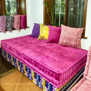 French Daybed Sofa: 2 Lounge Mats