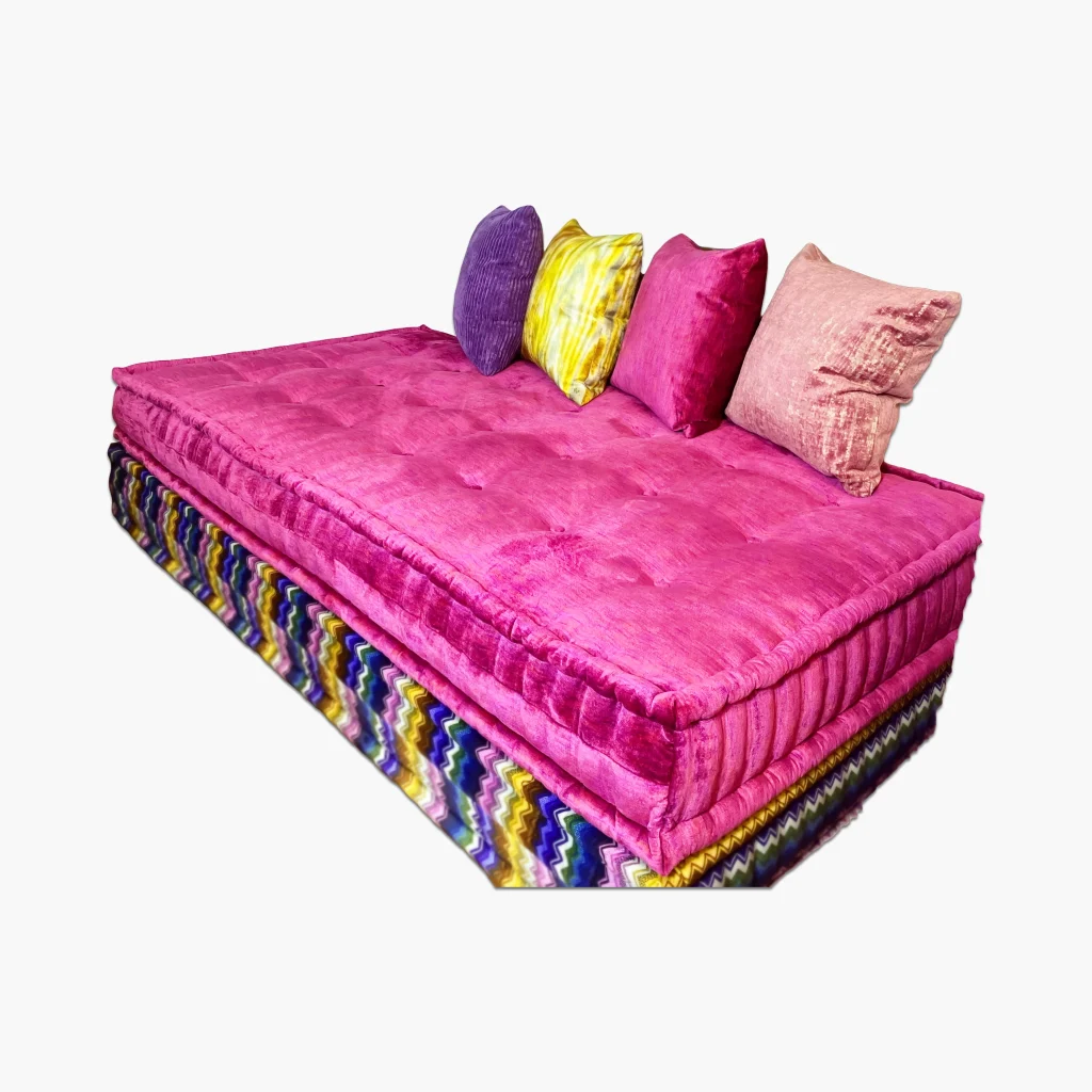 French Daybed Sofa: 2 Lounge Mats