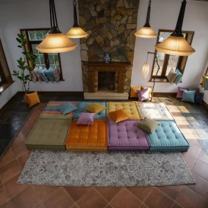 French Daybed Sofa: Sandy