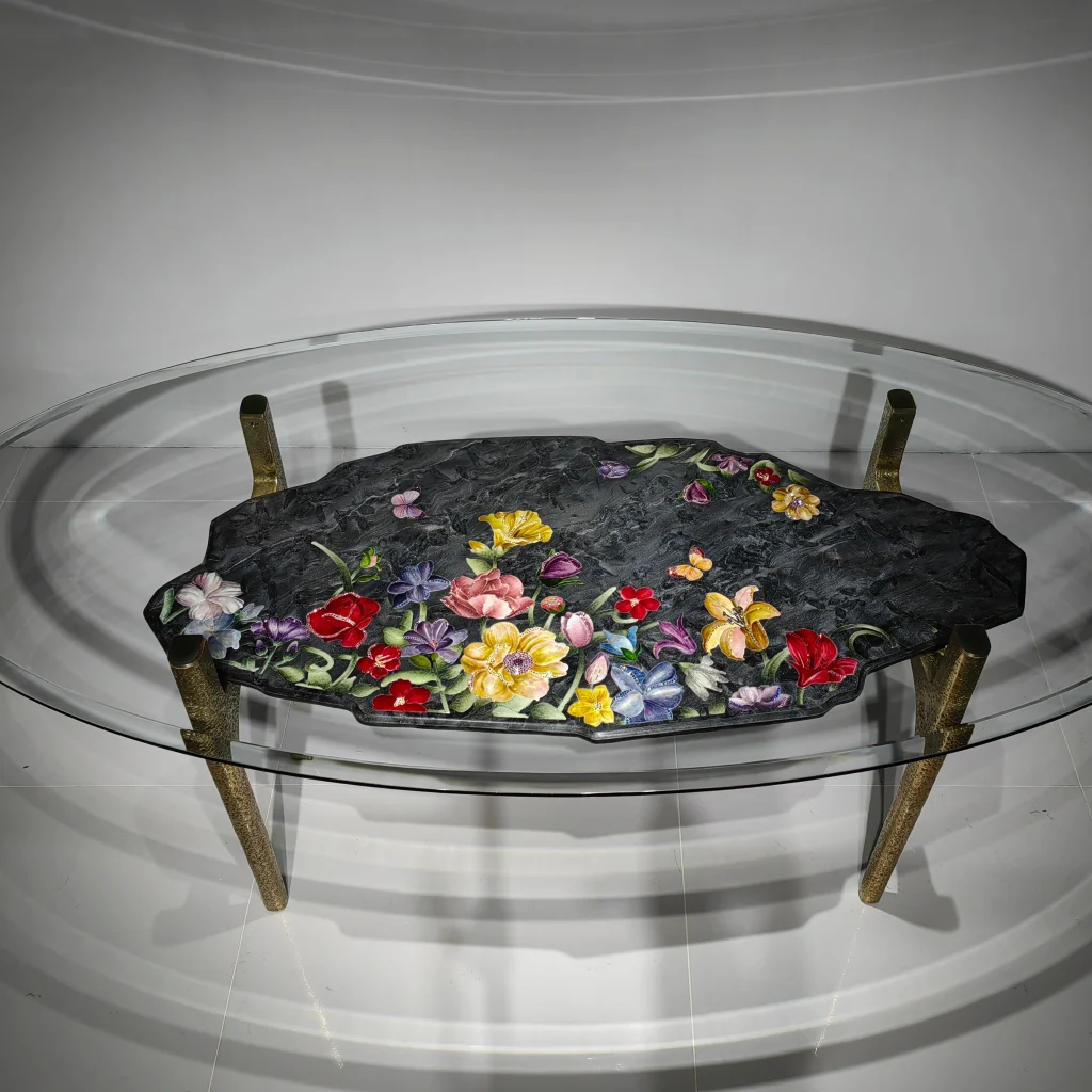 Inlay Furniture - Secret Garden Table (Black)