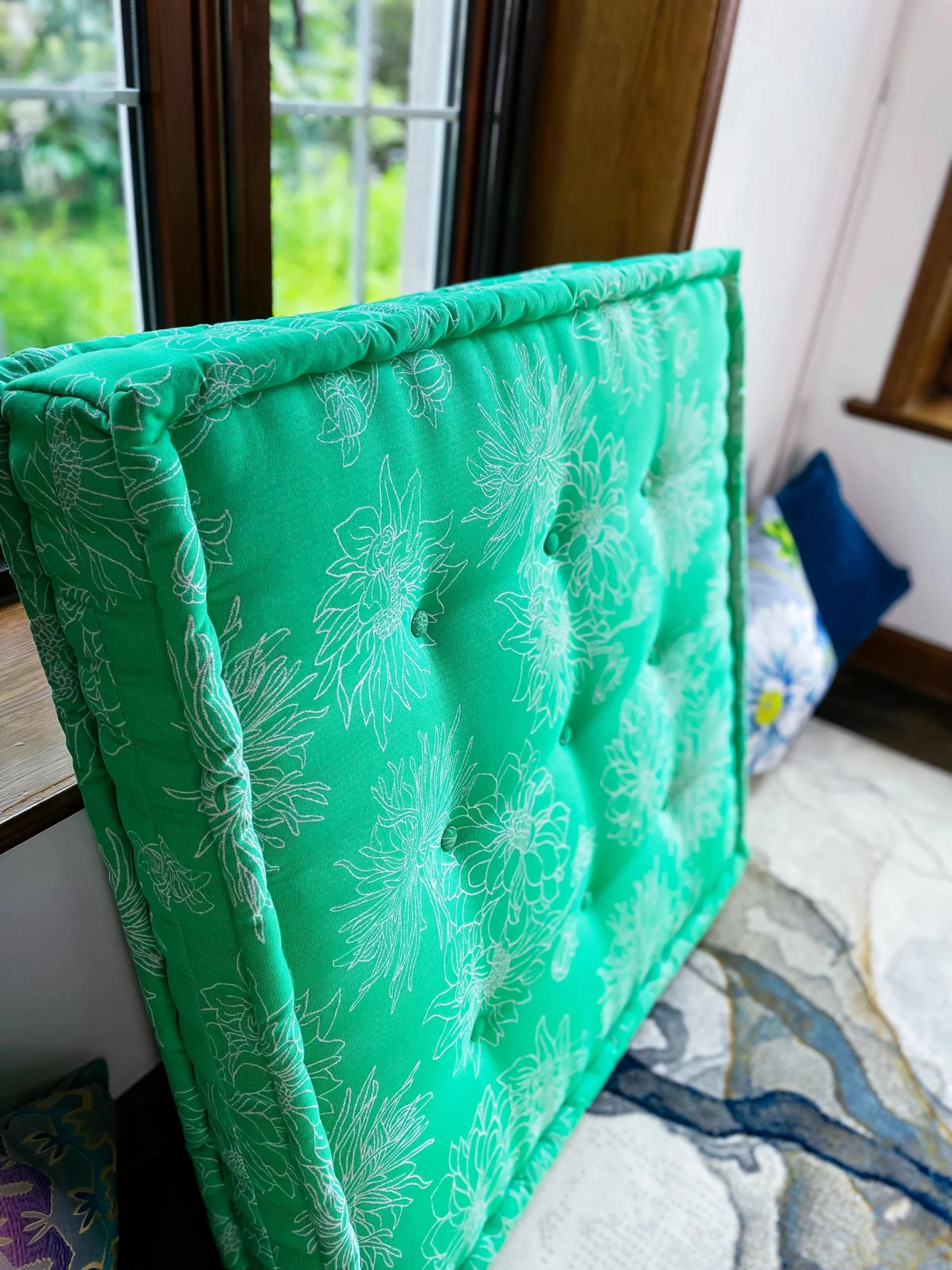 French Daybed Sofa : Mat Green