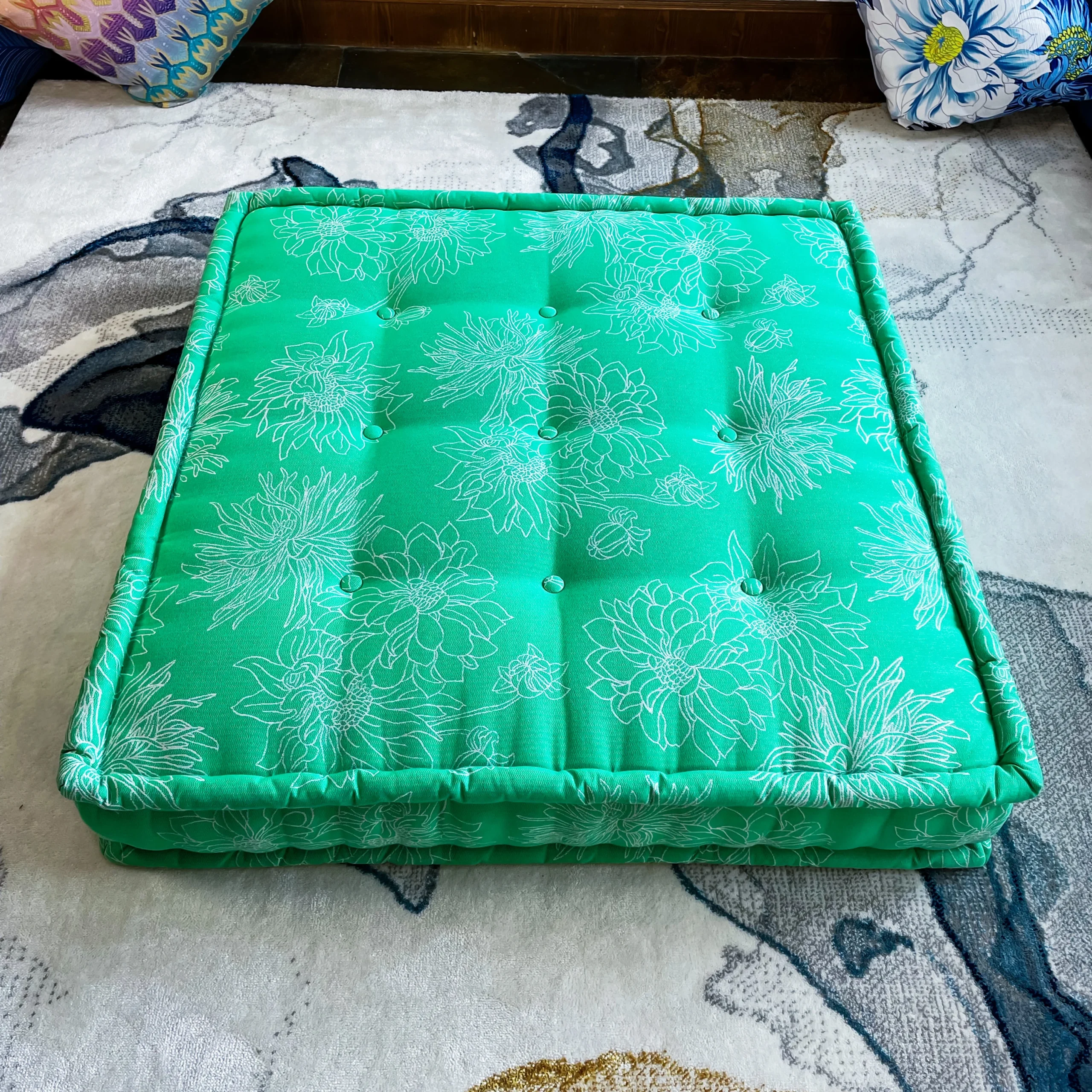 French Daybed Sofa : Mat Green