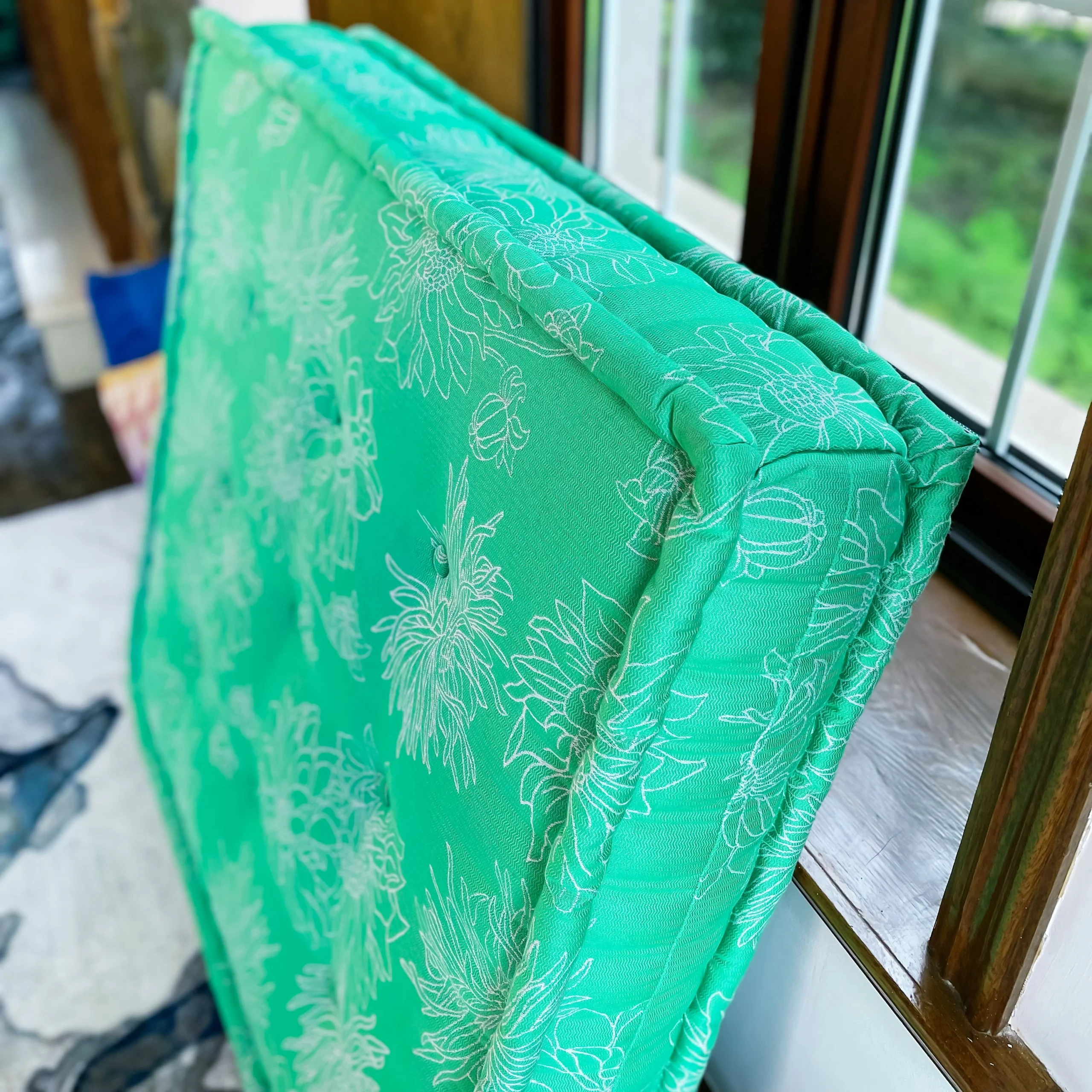 French Daybed Sofa : Mat Green