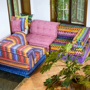 Mario Bellini Tribute Sofa Set: Tiffany