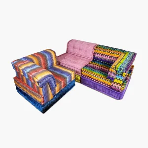 Mario Bellini Tribute Sofa Set: Tiffany