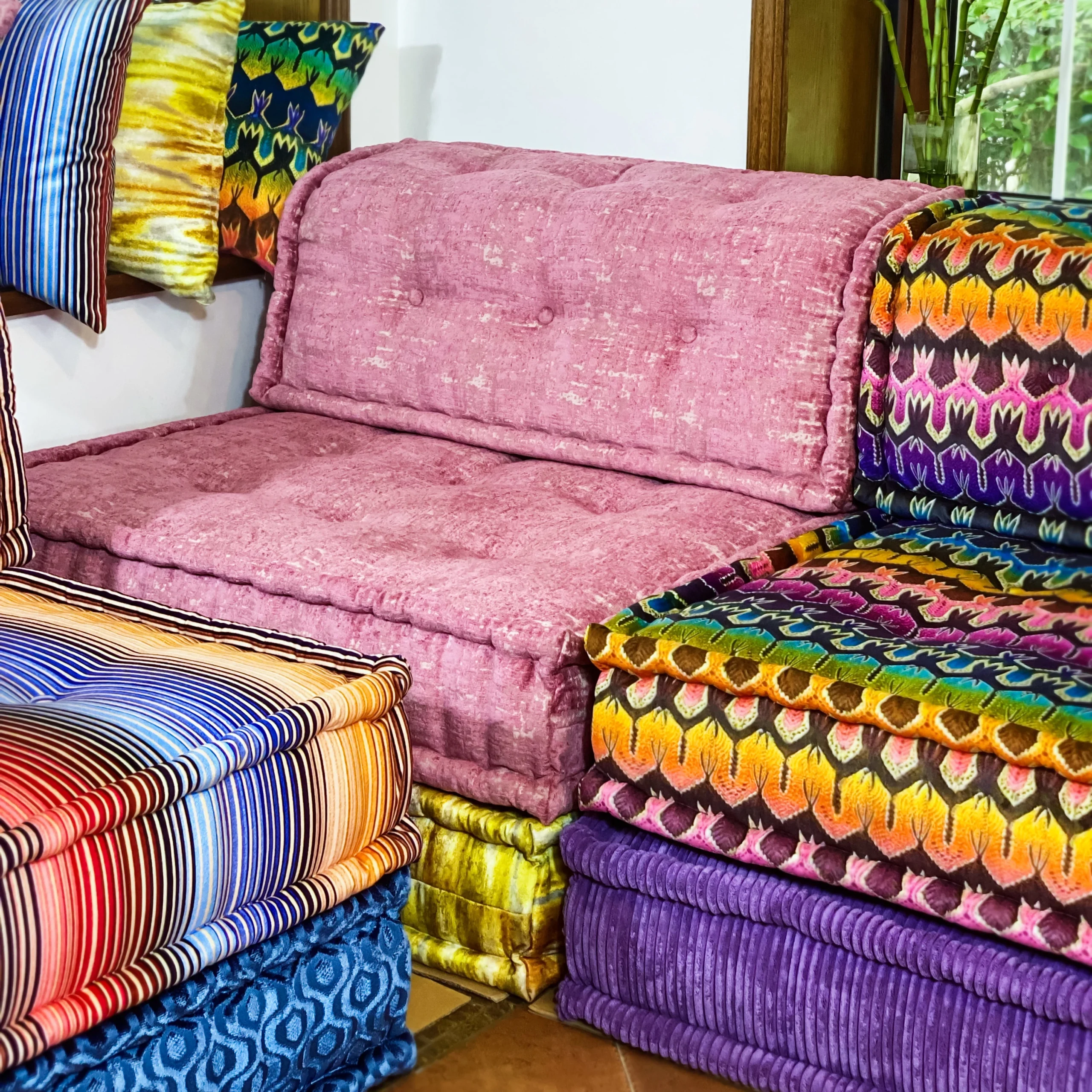 Mario Bellini Tribute Sofa Set: Tiffany