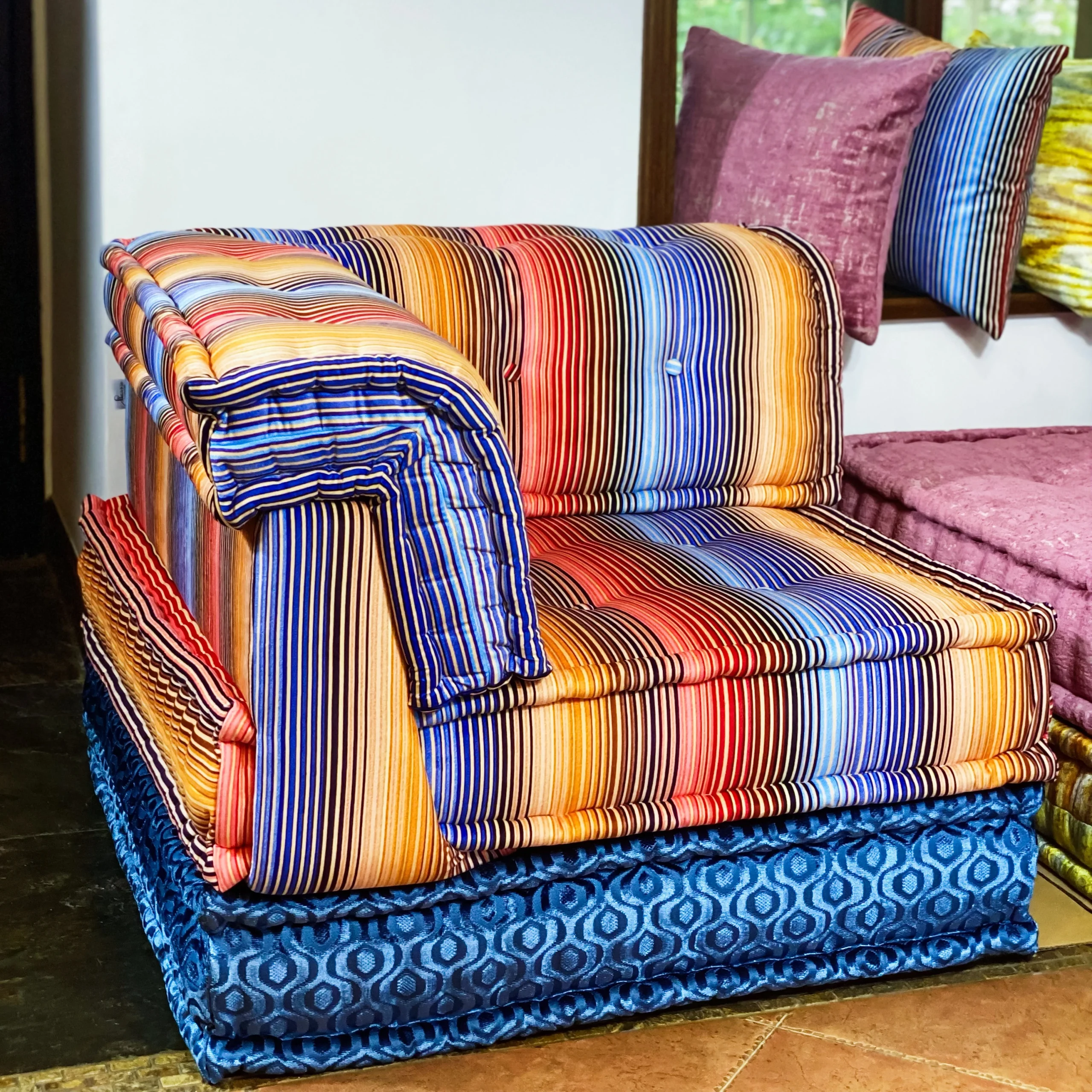 Mario Bellini Tribute Sofa Set: Tiffany