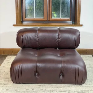 Mario Bellini Tribute Sofa: Single Seater (Top Grain Leather)