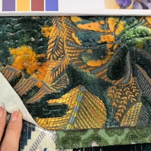 Fabric- Gorgeous Leafs 01