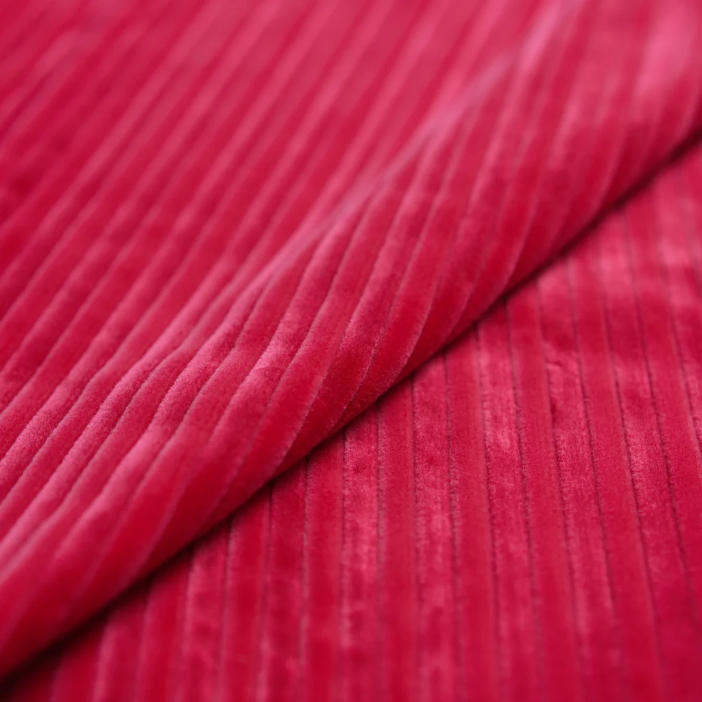 Wide Corduroy Hot Red