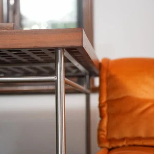 Brown Teak Wood Table