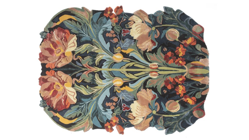 Jaipur Rug's Aurora carpet with a white background.