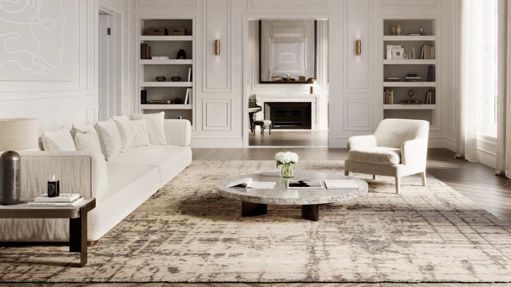 STARK Carpet's rug in a white colored room.