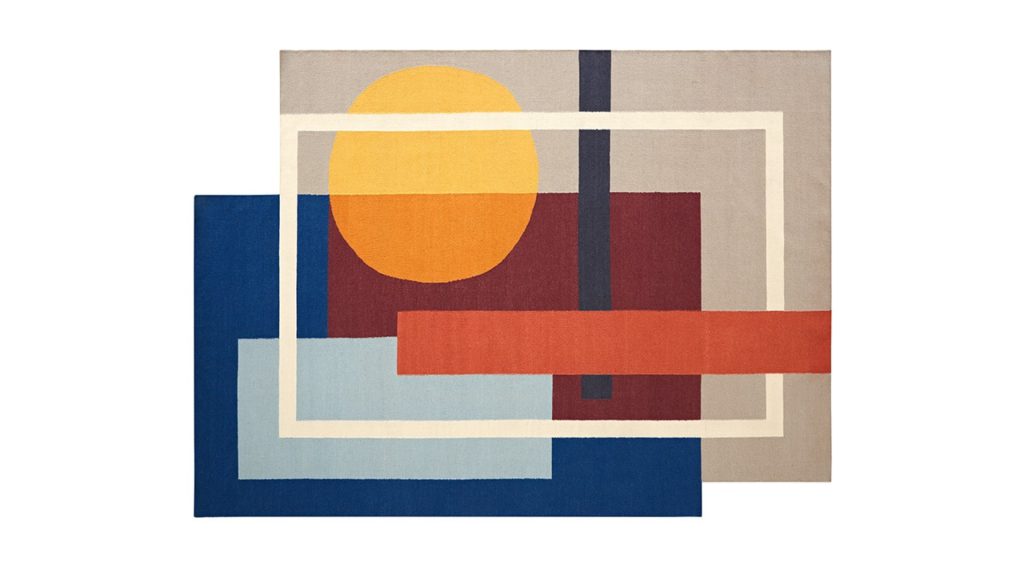 GAN Rugs' Zoe Sool Ru carpet with a white background