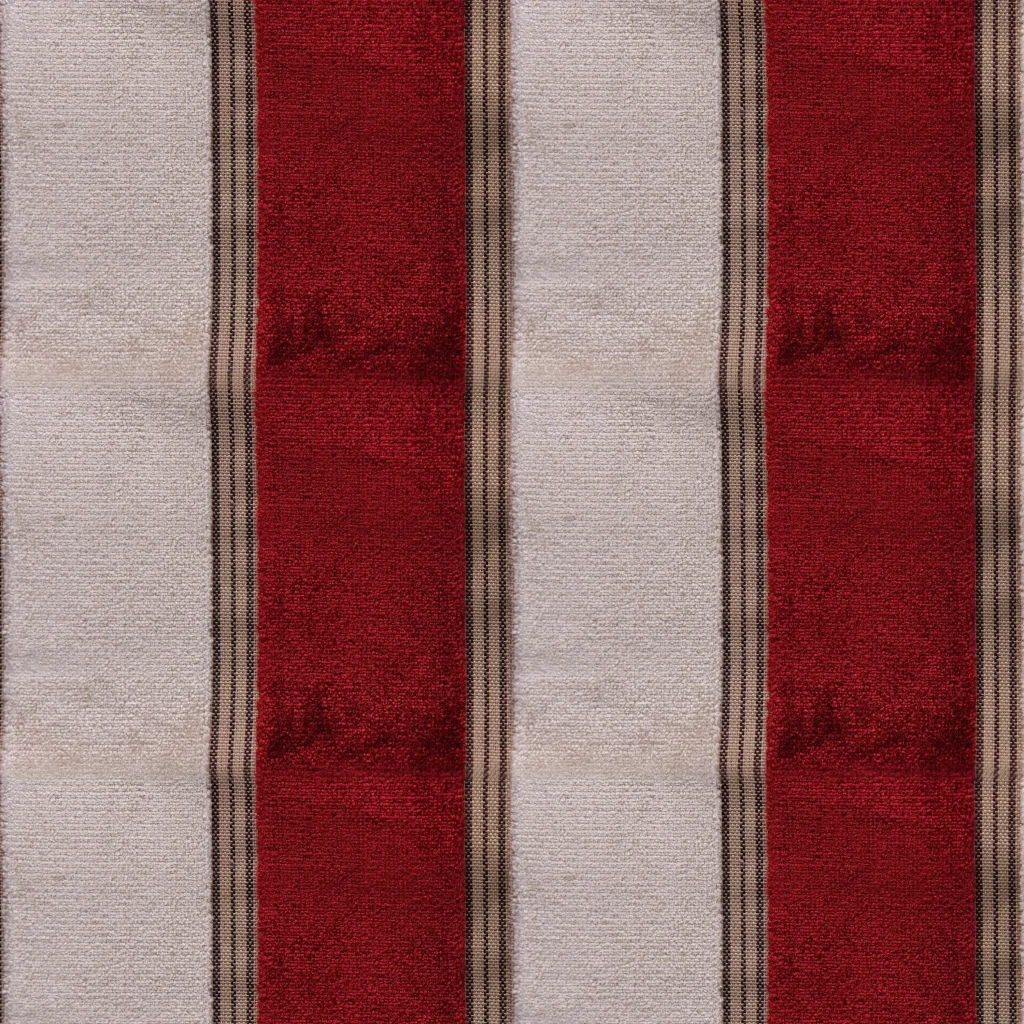 Fabric - Double Color Stripe 011