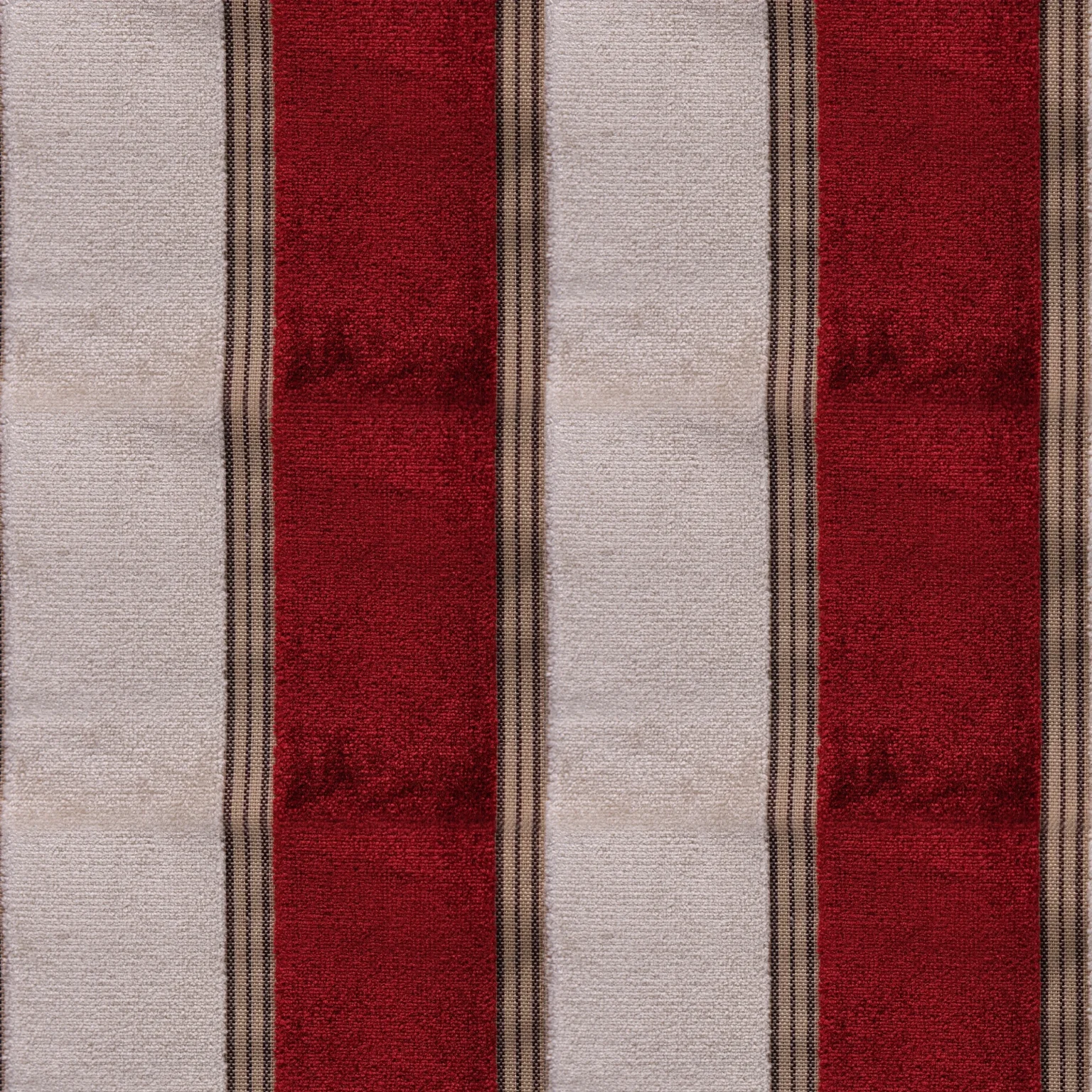 Fabric - Double Color Stripe 011