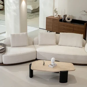 Curved Sofa Set : Elara