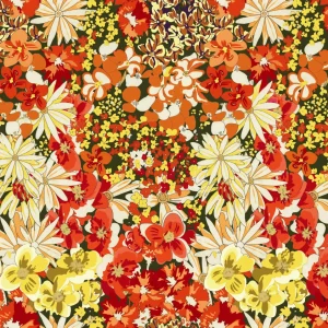 Fabric - Digital printed velvet 75