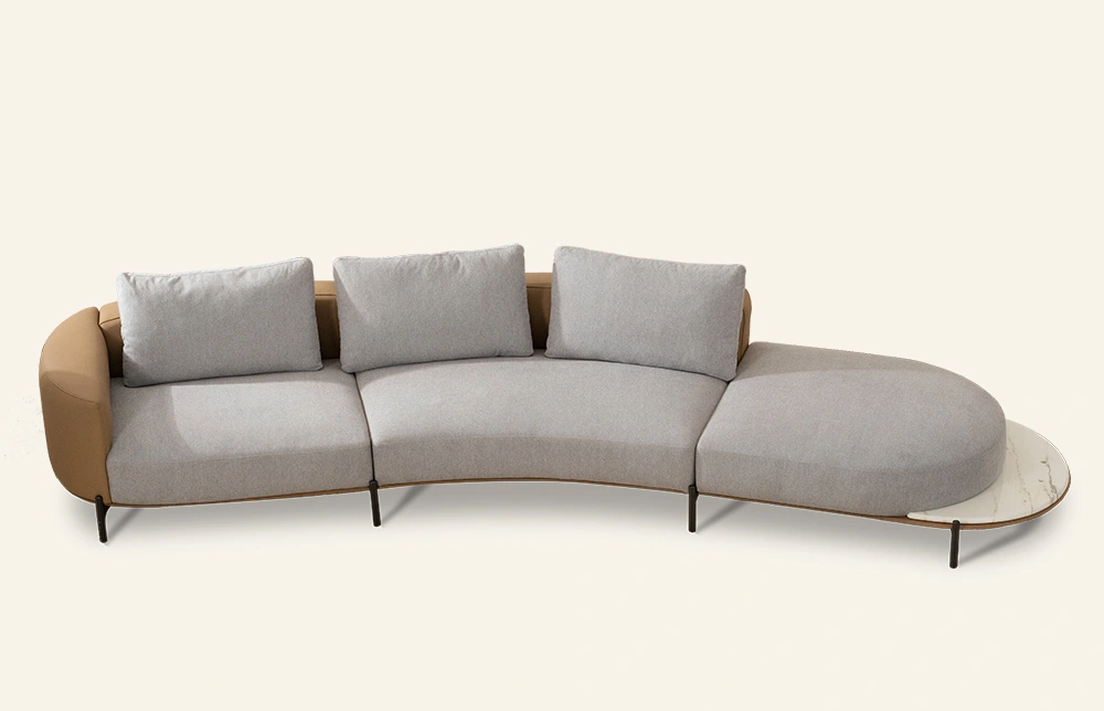 Curved Sofa Set : Luna