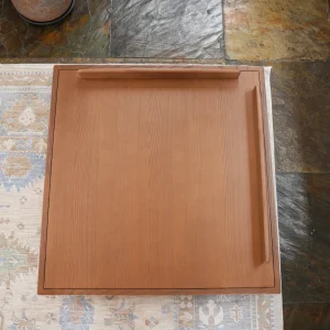 Indoor wood base - small corner