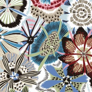 Fabric -Digital Print Velvet 95