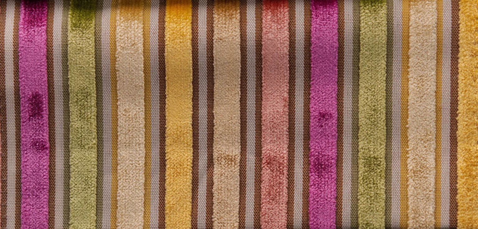 Fabric - Rainbow Stripe 02