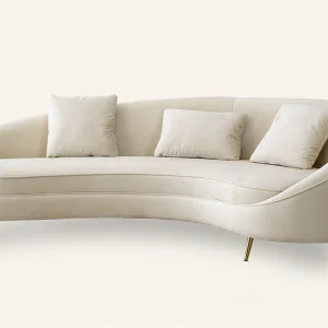 Curved Sofa 3 Seater Louise